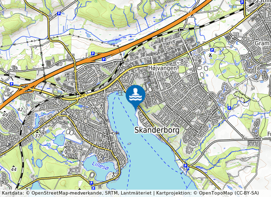 Næsset på kartan