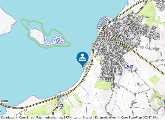 V Campingplads Sv For Nibe på kartan